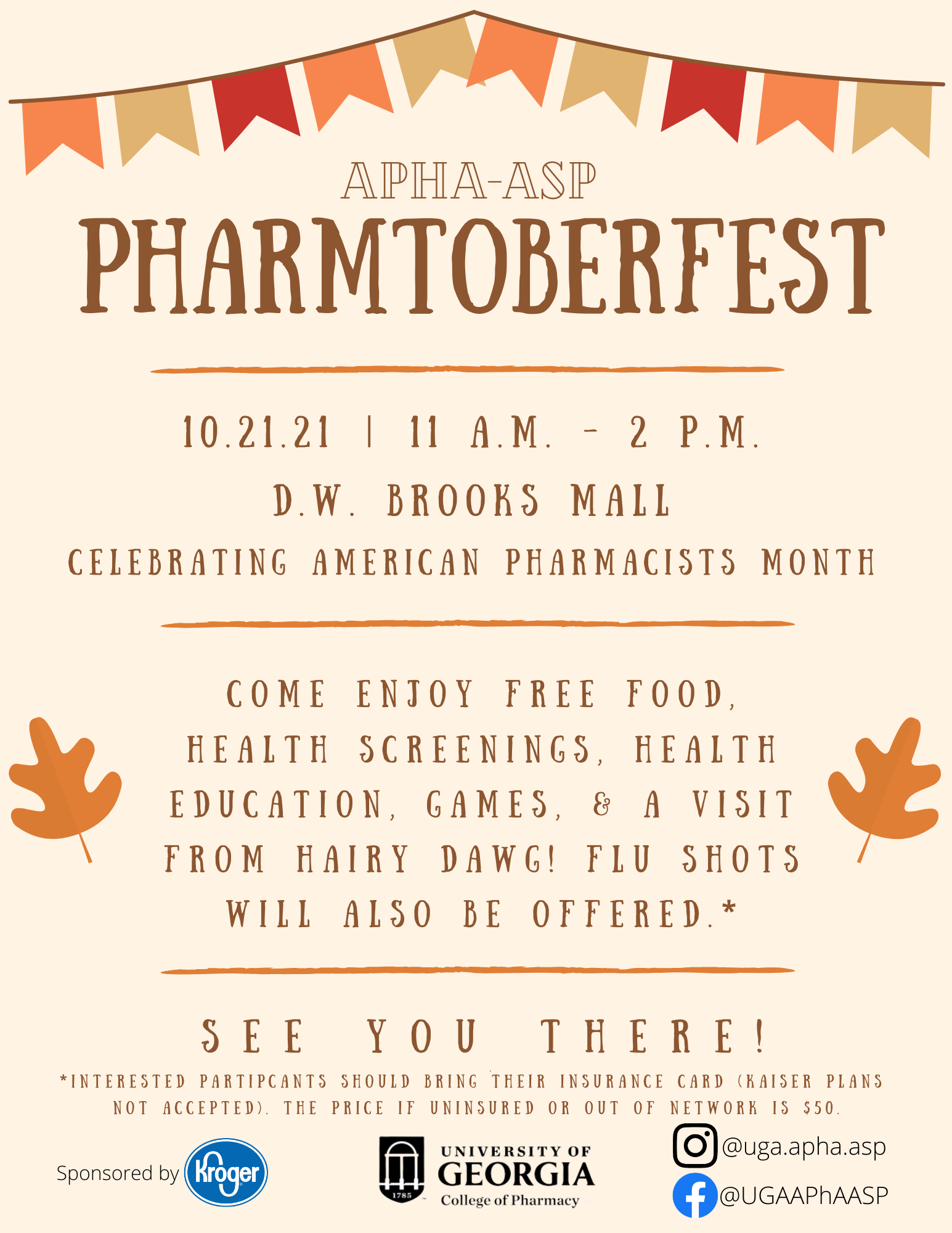19th Annual Pharmtoberfest Health Fair is October 21