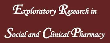 Exploratory Research in Social and Clinical Pharmacy Logo